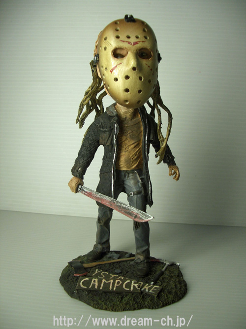 ジェイソン フィギュア JASON VOORHEES HEAD KNOCKERS